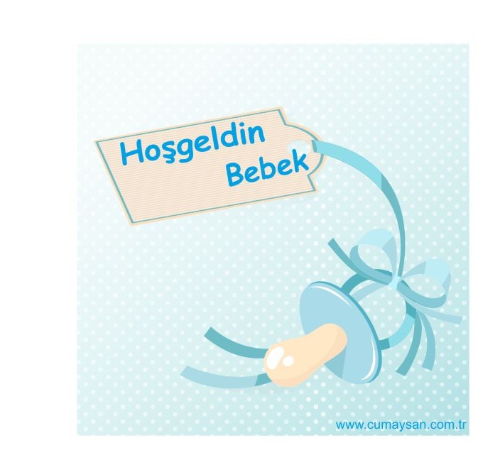 Hoşgeldin bebek kartı 4