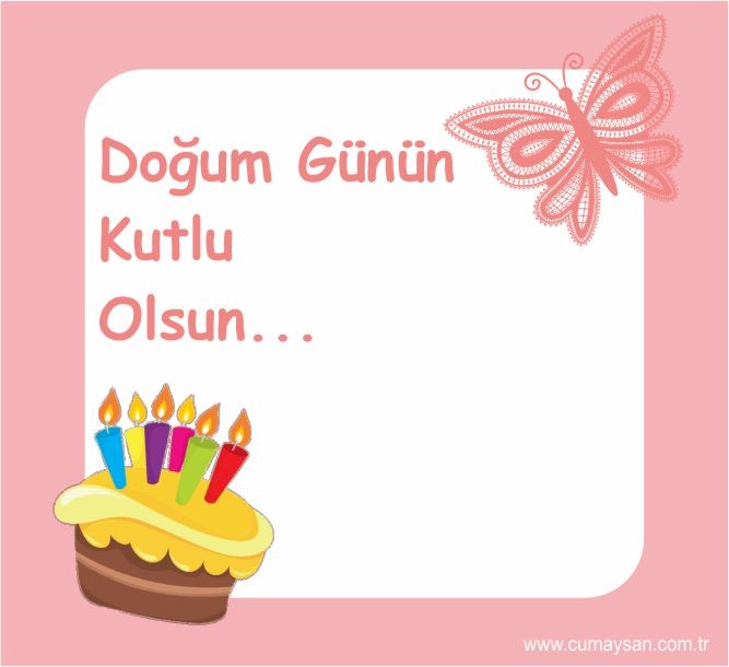 Doğum günü sticker2