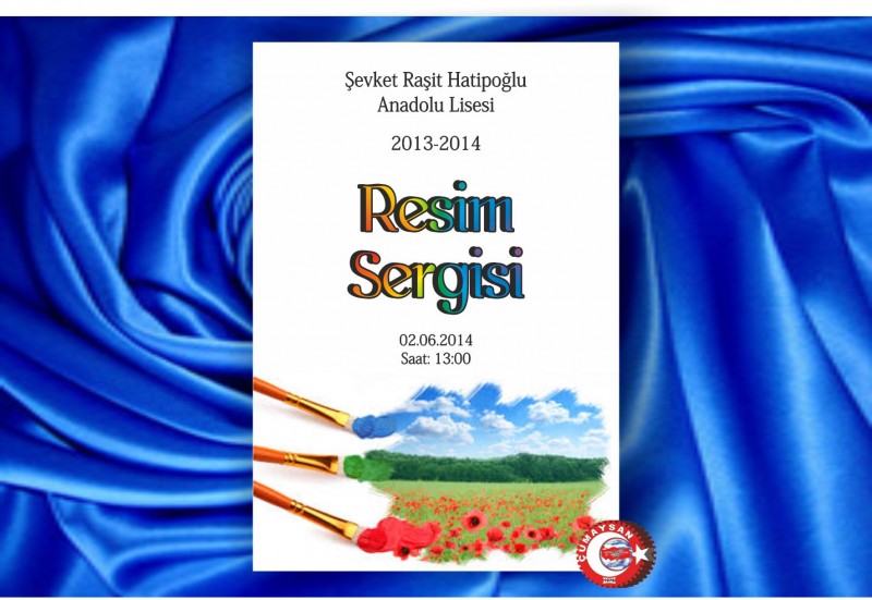 Resim sergisi afişi 2