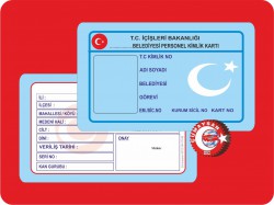 <b class=red>Belediye</b> <b class=red>Personel</b>i Kimlik Kartı