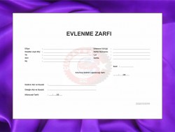 Evlenme zarfı