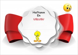 Haftanın en uslusu kartı