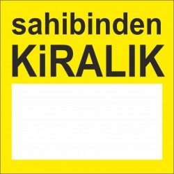 kiralık afişi